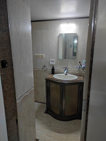Bathroom in 2 BHK Apartment at Bandra West – for Rent