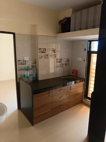 Kitchen in 1 BHK Apartment at Frenny Platinum Tower, Vasai East – for Sale