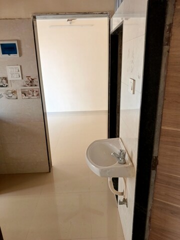 Bathroom in 1 BHK Apartment at Frenny Platinum Tower, Vasai East – for Sale