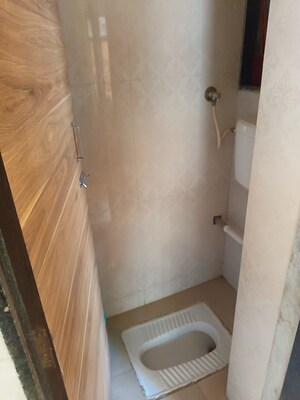 Bathroom in 1 BHK Apartment at Frenny Platinum Tower, Vasai East – for Sale