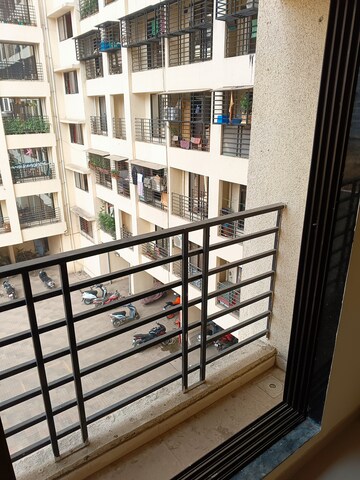 Balcony in 1 BHK Apartment at Frenny Platinum Tower, Vasai East – for Sale