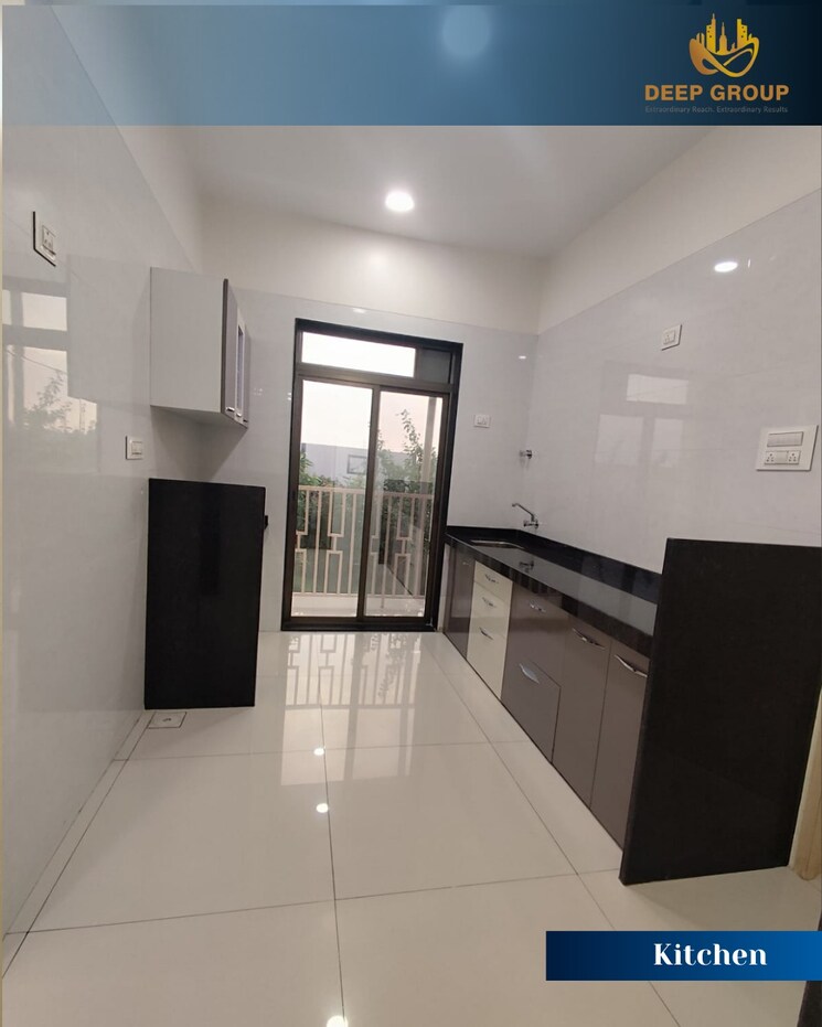 Kitchen, deep-sky 1 Bedroom 444 Sq.Ft. Apartment In Vasai East Palghar 9195349