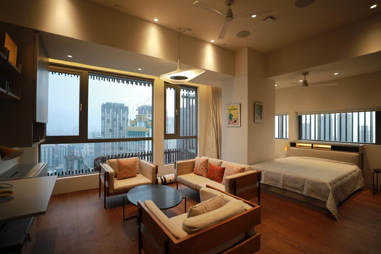 3 BHK + Pooja Room,Servant Room Apartment For Rent in Indiabulls Sky Forest