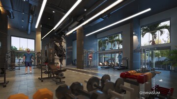 Gym in 3 BHK Apartment at Matigara – for Sale