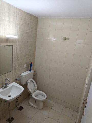 Bathroom in 2.5 BHK Apartment at UPAVP Ganga Yamuna And Hindon Enclave, Pratap Vihar – for Rent