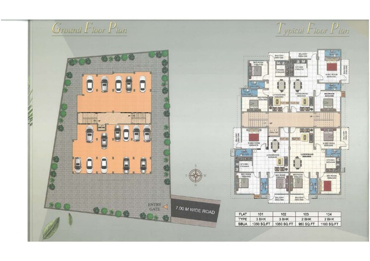 Master Plan, khanapara 3 Bedroom 1350 Sq.Ft. Apartment In Khanapara Guwahati 9195360