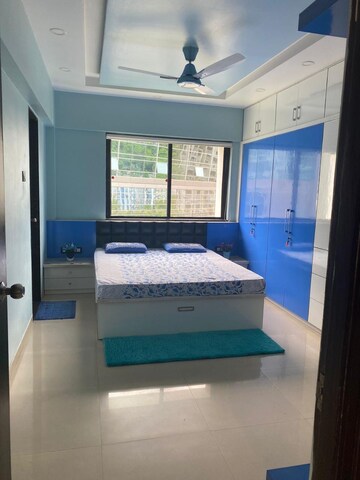 Living Room in 3 BHK Apartment at Gera Song Of Joy, Kharadi – for Rent