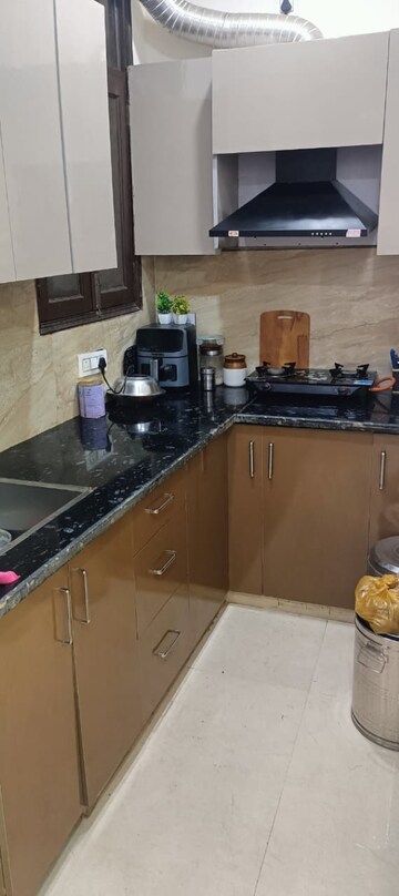 Kitchen in 1 BHK Builder Floor at Nai Basti Dundahera – for Rent