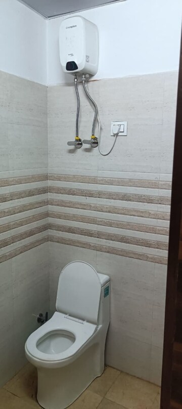 Bathroom in 1 BHK Builder Floor at Nai Basti Dundahera – for Rent