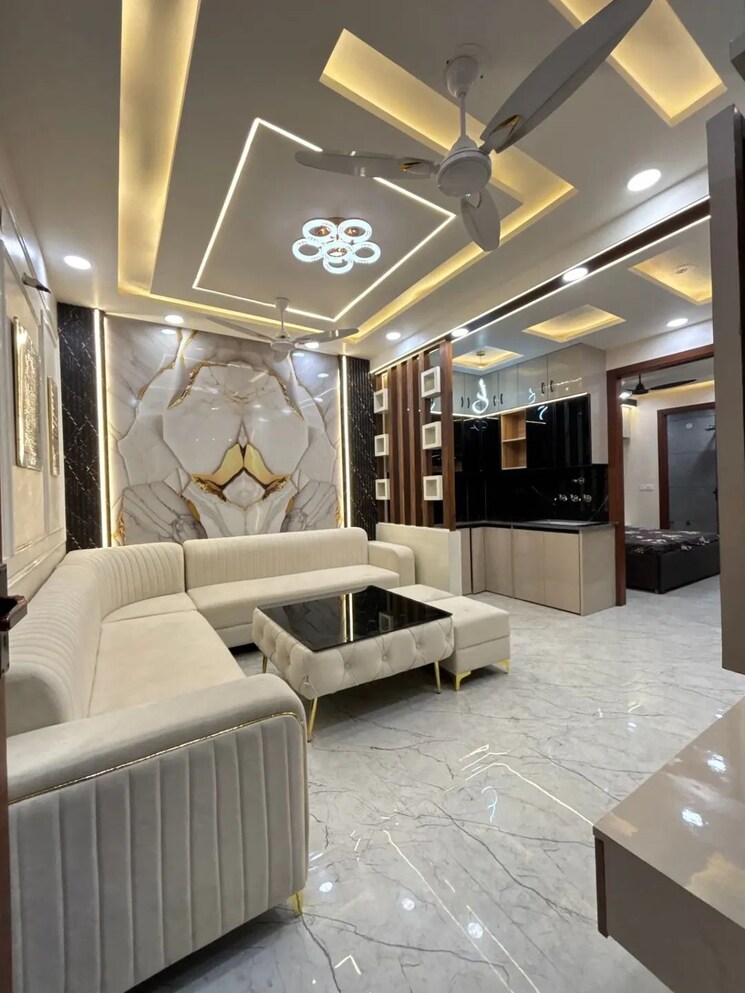 Living Room, sa-homes-i 3.5 Bedroom 920 Sq.Ft. Builder Floor In Uttam Nagar Delhi 9195462