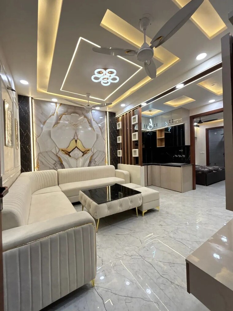 Living Room, sa-homes-i 3.5 Bedroom 920 Sq.Ft. Builder Floor In Uttam Nagar Delhi 9195462