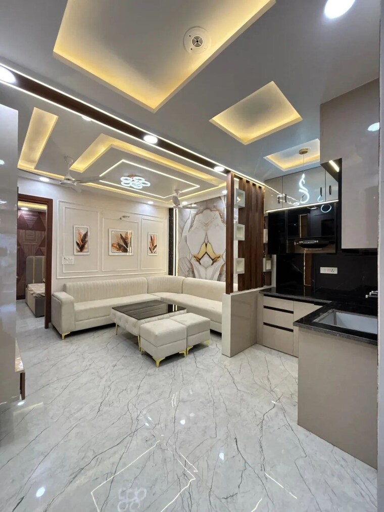 Living Room, sa-homes-i 3.5 Bedroom 920 Sq.Ft. Builder Floor In Uttam Nagar Delhi 9195462