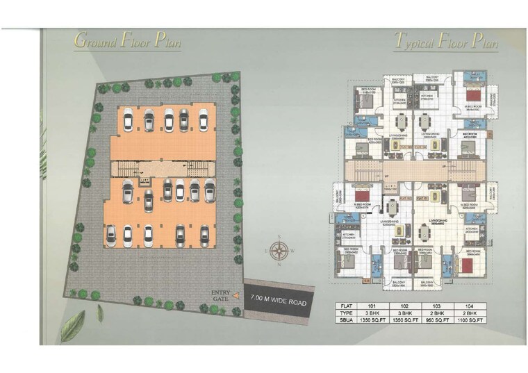 Master Plan, khanapara 2 Bedroom 950 Sq.Ft. Apartment In Khanapara Guwahati 9195451