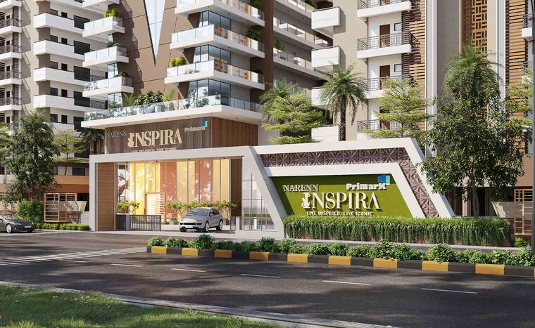 Exterior View, narenn-primark-inspira 3 Bedroom 1455 Sq.Ft. Apartment In Miyapur Hyderabad 9185324