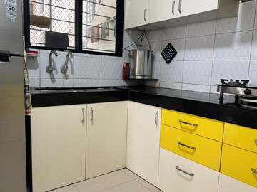 Kitchen in 2 BHK Apartment at Goel Ganga Orchard, Mundhwa – for Rent