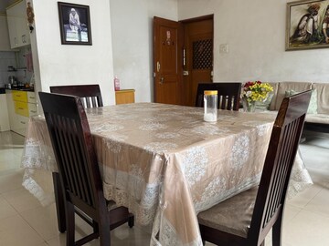 Dining area in 2 BHK Apartment at Goel Ganga Orchard, Mundhwa – for Rent