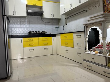 Kitchen in 2 BHK Apartment at Goel Ganga Orchard, Mundhwa – for Rent