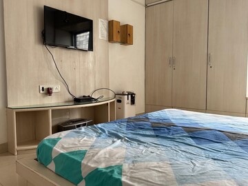 Bedroom in 2 BHK Apartment at Goel Ganga Orchard, Mundhwa – for Rent