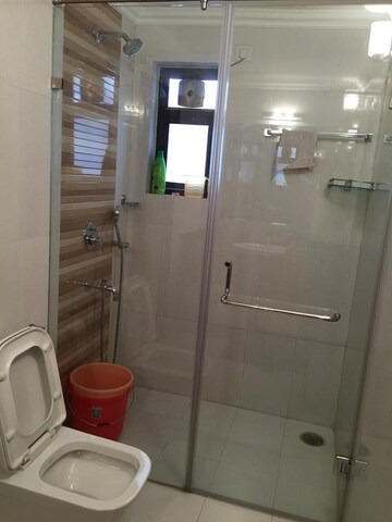 Bathroom in 3 BHK Builder Floor at Vasant Vihar – for Rent