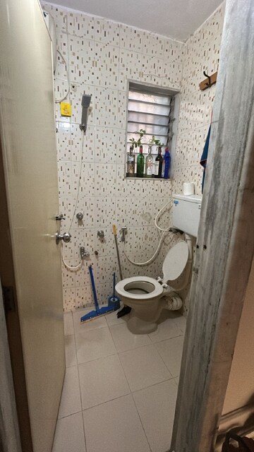Bathroom in 2 BHK Apartment at Bandra West – for Rent