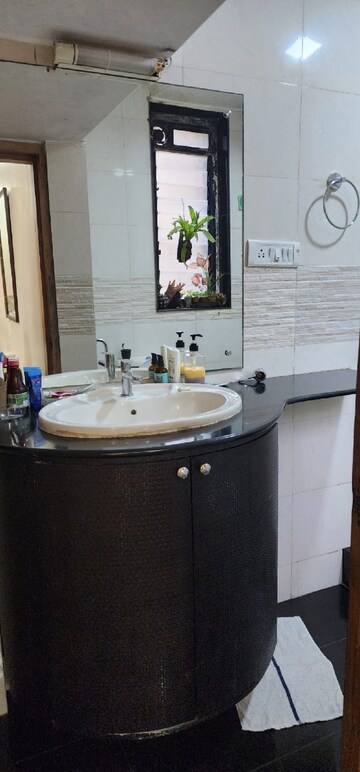 Bathroom in 2 BHK Apartment at Bandra West – for Rent