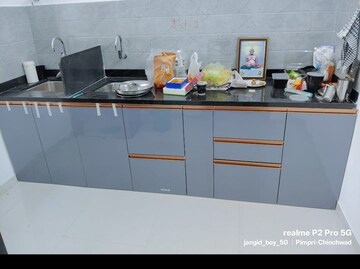 Kitchen in 1 BHK Apartment at Roshan Milestone, Tathawade – for Rent