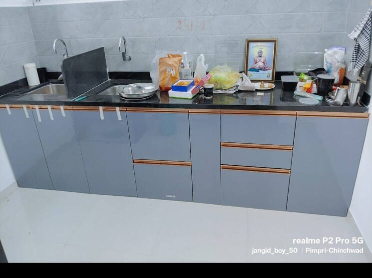 Kitchen, roshan-milestone 1 Bedroom 456 Sq.Ft. Apartment In Tathawade Pune 9195578
