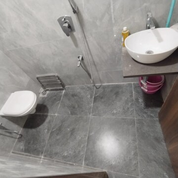 Bathroom in 2 BHK Apartment at Chaitanya Anand Lunkhod CHSL, Andheri West – for Rent