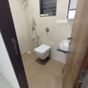 Bathroom in 2 BHK Apartment at Chaitanya Anand Lunkhod CHSL, Andheri West – for Rent