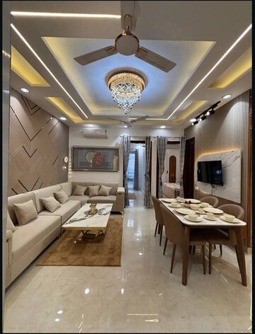 Living Room in 4 BHK Builder Floor at SA HOMES I, Uttam Nagar – for Sale