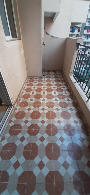 Balcony in 3 BHK Apartment at Land Craft Golf Links Apartment Phase 2, Pandav Nagar – for Rent