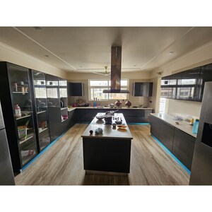 Kitchen in 3 BHK Builder Floor at RPS Palm Drive, Khedi Road – for Sale