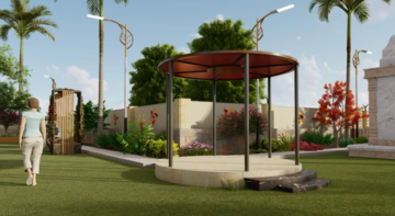  Plot – Exterior View View at Riyasat Krishnam Residency, Bhakrota - for Sale