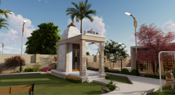  Plot – Exterior View View at Riyasat Krishnam Residency, Bhakrota - for Sale