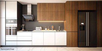 Kitchen in 2 BHK Apartment at Eon One, Prabhadevi – for Sale