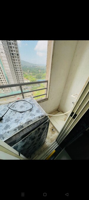 Balcony in 2 BHK Apartment at Mahavir Kalpavruksha, Ghodbunder Road – for Sale