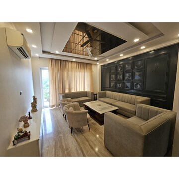 Living Room in 3 BHK Apartment at SLF Anushree, Sector 75 – for Sale