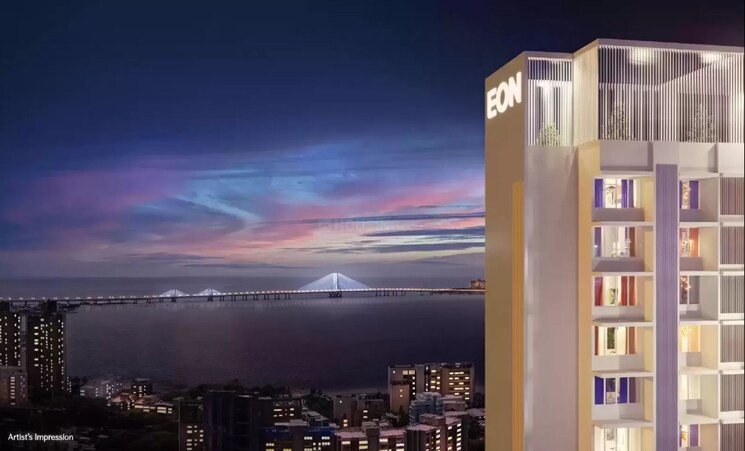 Exterior View, eon-one 3 Bedroom 1325 Sq.Ft. Apartment In Prabhadevi Mumbai 9195902