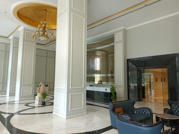 Living Room in 3 BHK Apartment at Enpar Lotus 101 Worli Residences, Lower Parel – for Rent