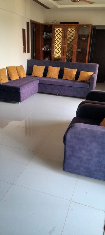 Living Room in 3 BHK Apartment at Padmanabh Golden Valley, Dhayari – for Sale