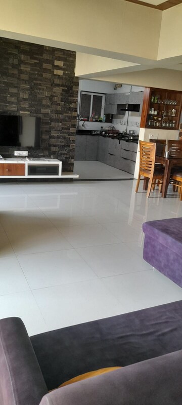 Balcony in 3 BHK Apartment at Padmanabh Golden Valley, Dhayari – for Sale
