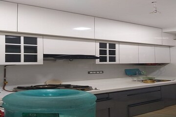 Kitchen in 3 BHK Apartment at Prabhadevi CHS, Prabhadevi – for Rent