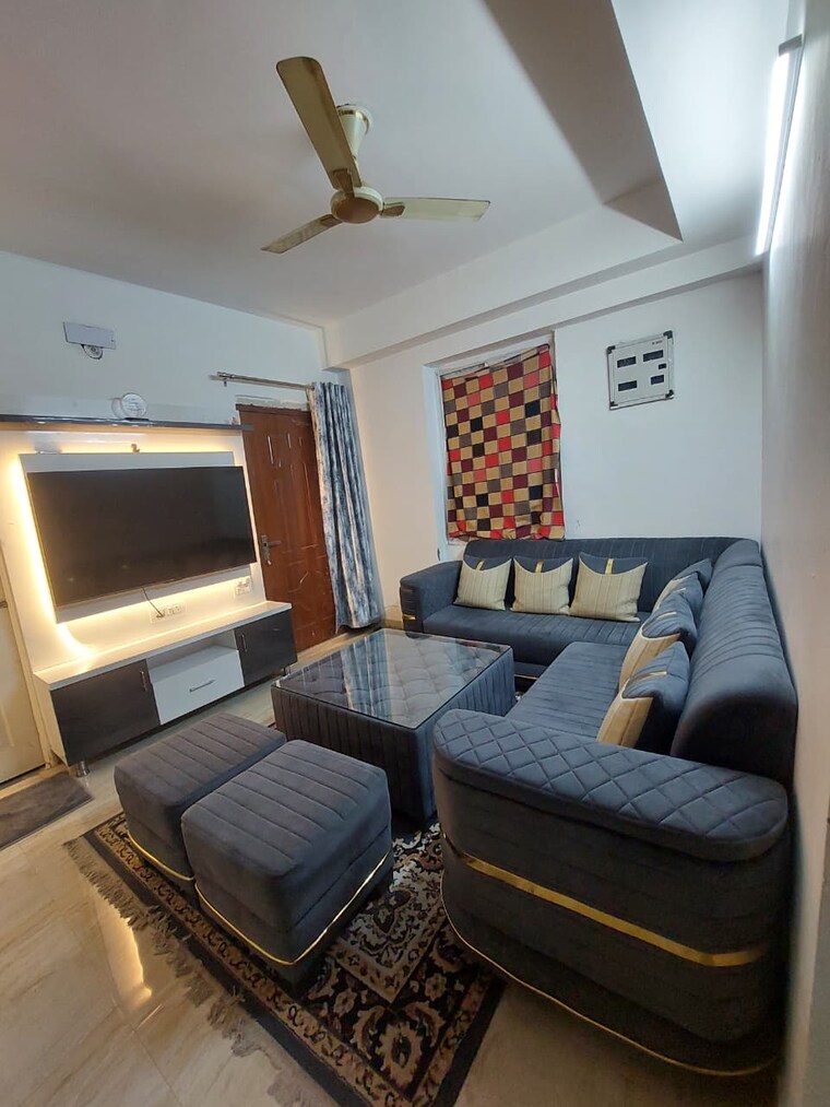 Living Room, migsun-ultimo 3 Bedroom 1395 Sq.Ft. Apartment In Omicron Iii Greater Noida Greater Noida 9196043