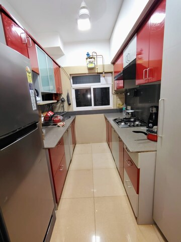 Kitchen in 3 BHK Apartment at Worli – for Rent