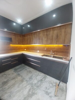 Kitchen in 3 BHK Builder Floor at Sushant Lok 2, Sector 57 – for Sale