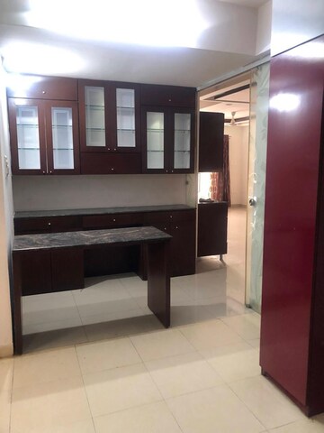 Kitchen in 3 BHK Apartment at Ramky Towers, Gachibowli – for Rent
