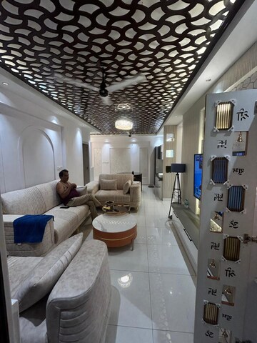Living Room in 3 BHK Apartment at Salarpuria Sattva East Crest, Old Madras Road – for Rent