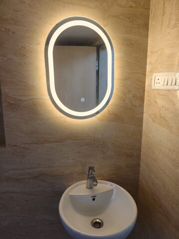Bathroom in 3 BHK Apartment at Worli – for Rent