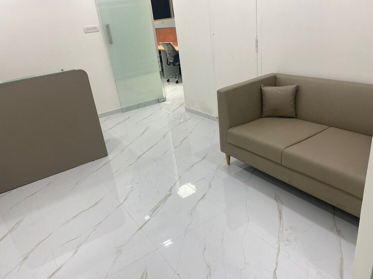 Bathroom, lodha-supremus Commercial Office Space 1373 Sq.Ft. In Wagle Industrial Estate Thane 9196125