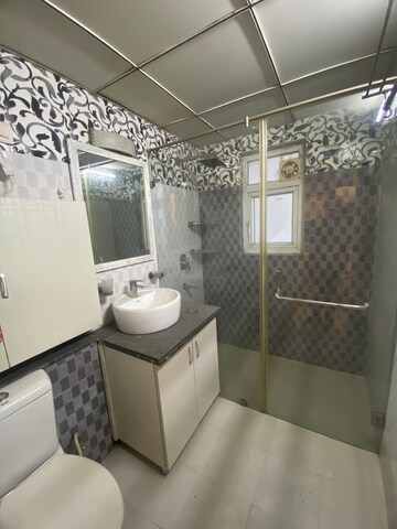 Bathroom in 3.5 BHK Apartment at CHD Avenue 71, Sector 71 – for Rent